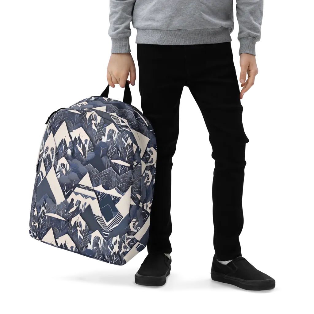 Nocturne Botanica on Minimalist Backpack — Zoomed-in