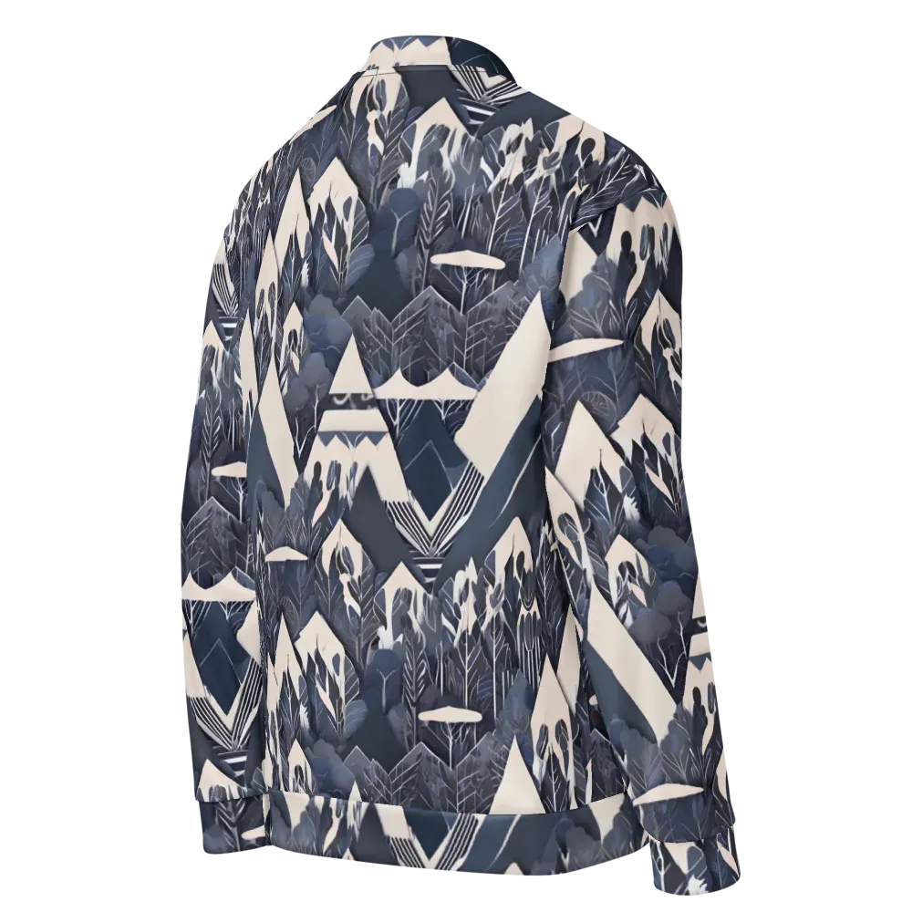 Nocturne Botanica on Bomber Jacket — Right Back