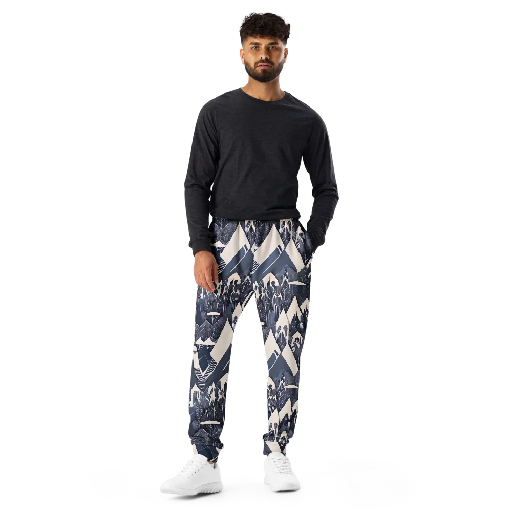 Nocturne Botanica on Men's Joggers — Front
