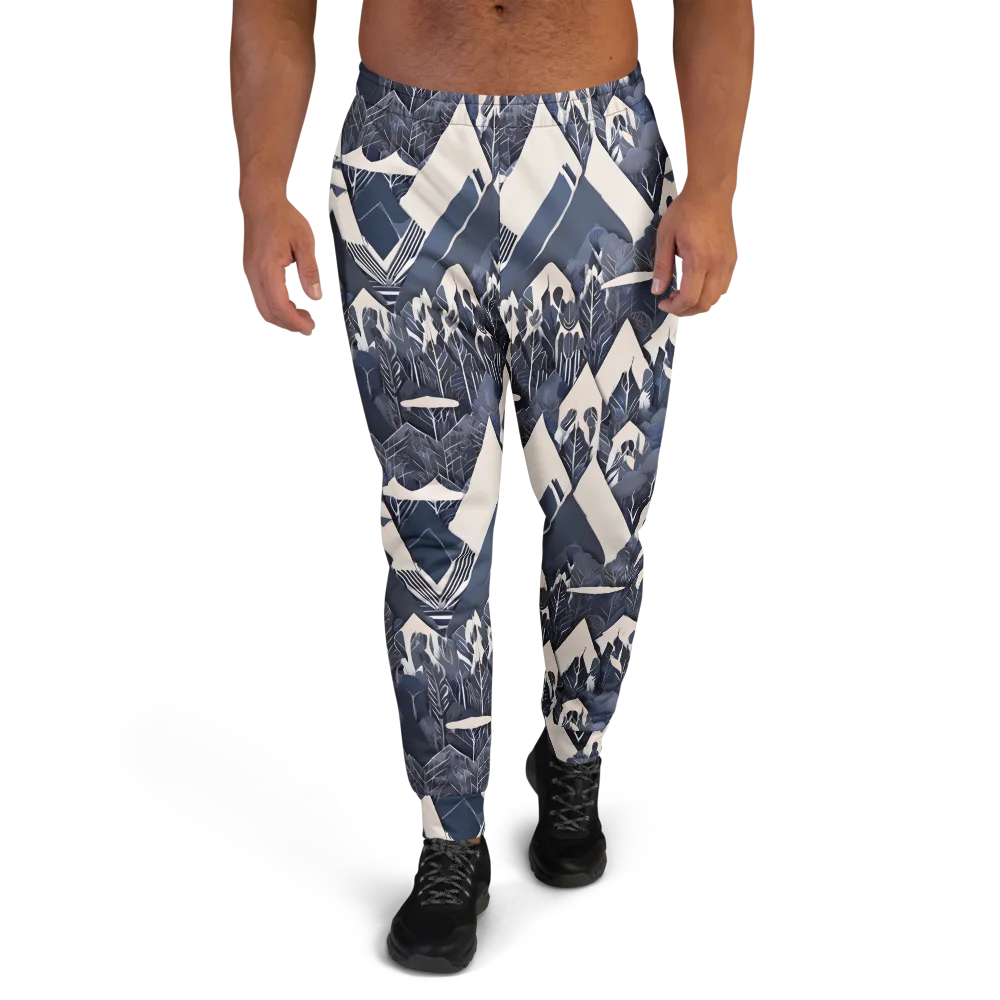 Nocturne Botanica on Men's Joggers — Front