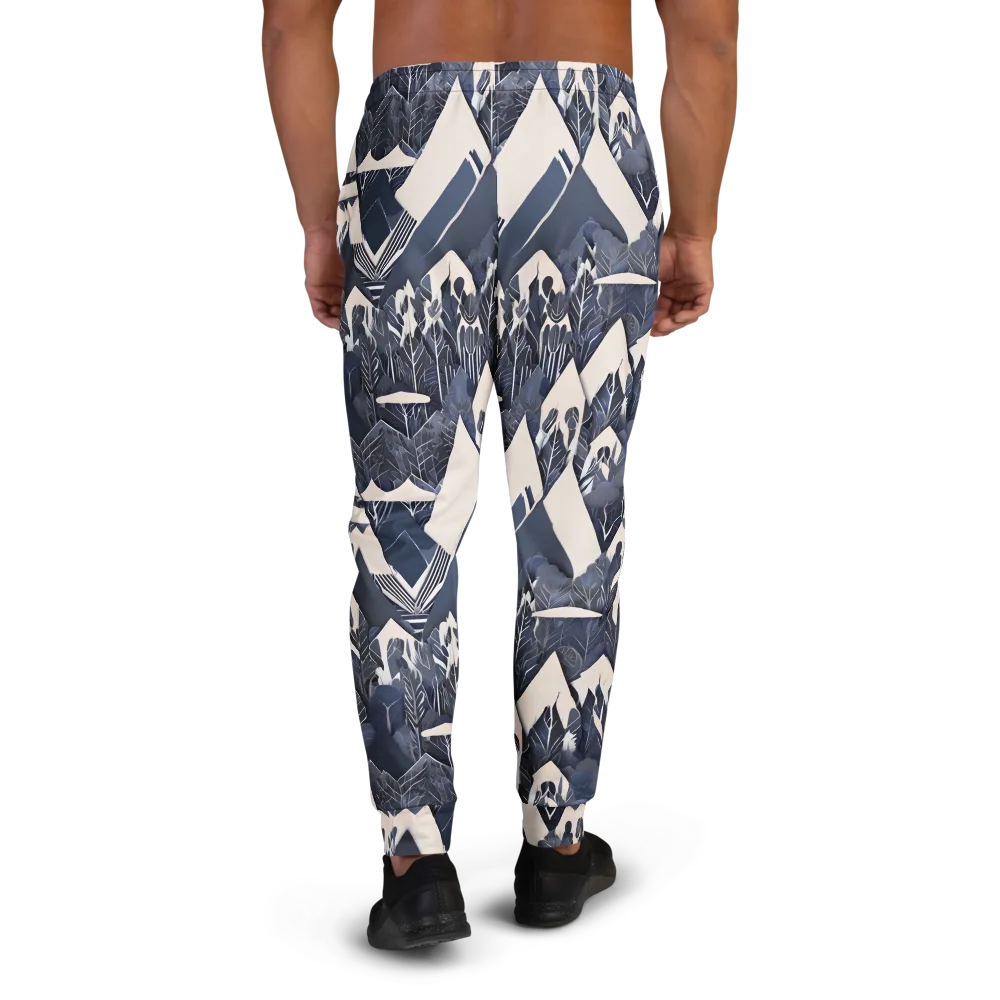 Nocturne Botanica on Men's Joggers — Back