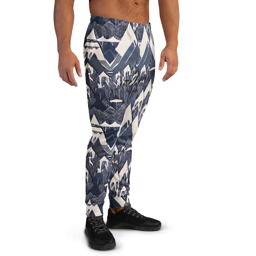 Nocturne Botanica on Men's Joggers — Right