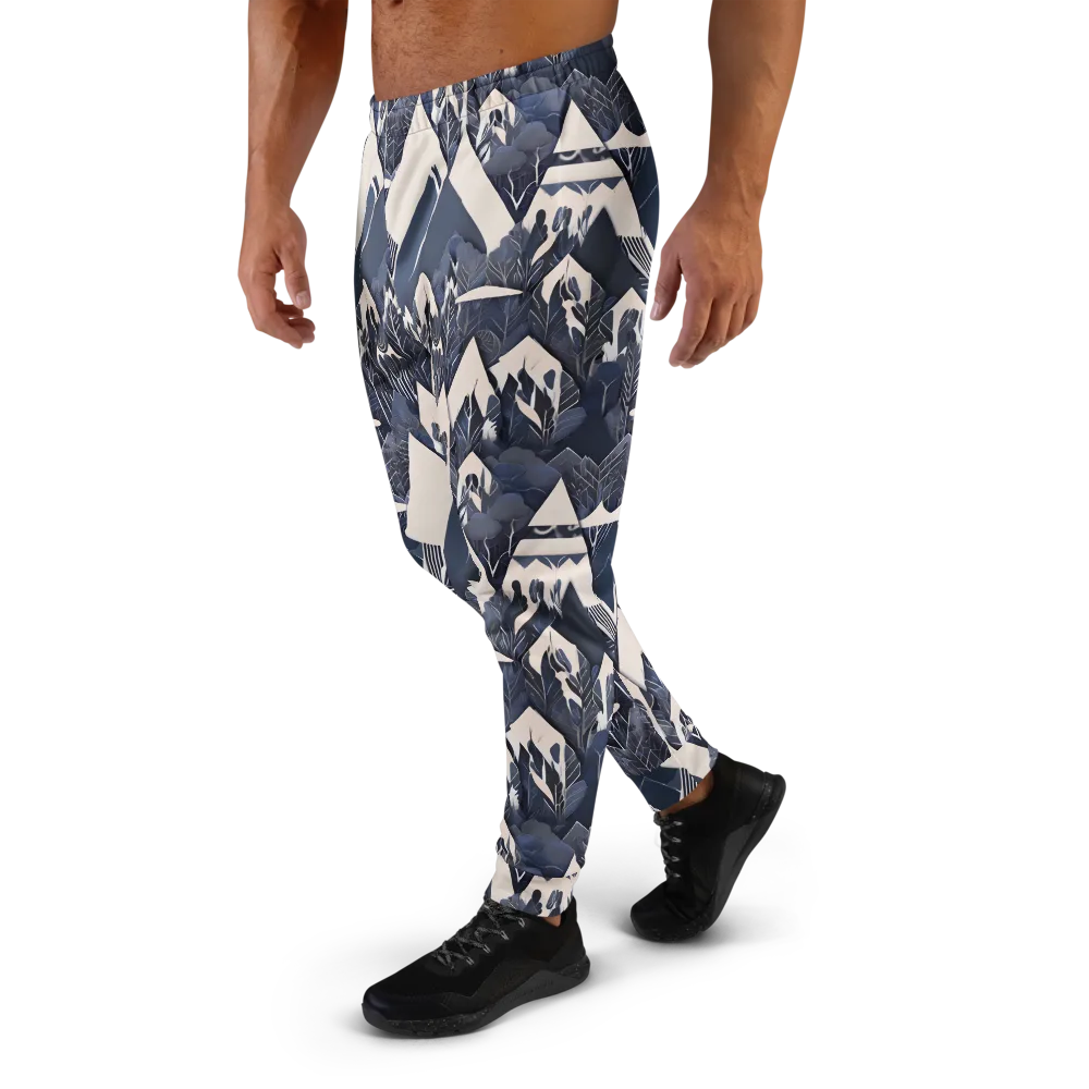 Nocturne Botanica on Men's Joggers — Left