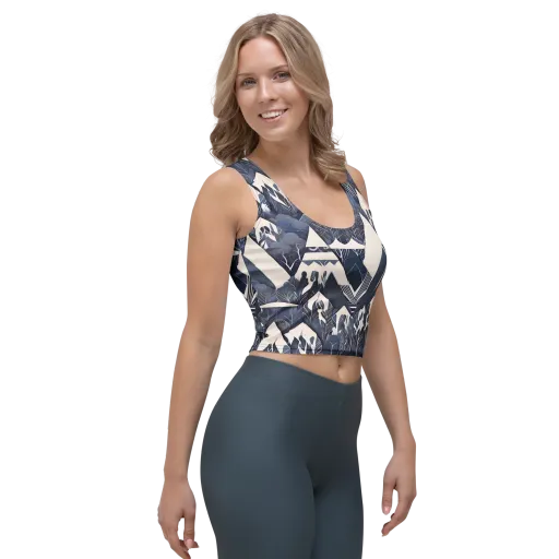 Nocturne Botanica on a Crop Top