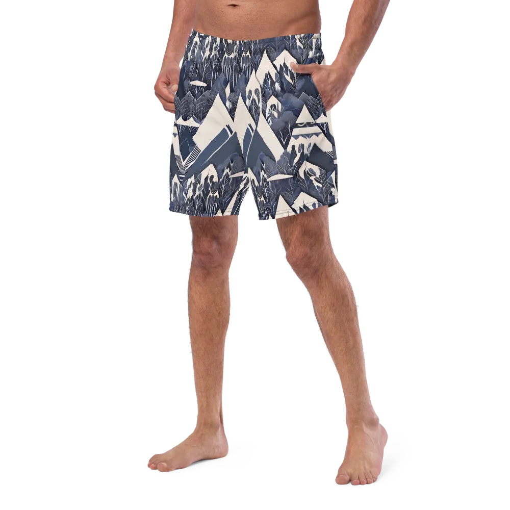 Nocturne Botanica on Swim Trunks — Left Front