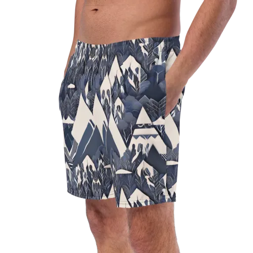 Nocturne Botanica on a Swim Trunks