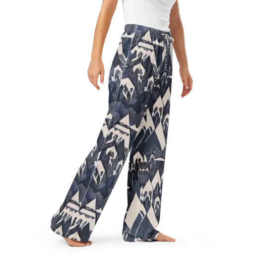 Nocturne Botanica on a Women's Pajama Pants