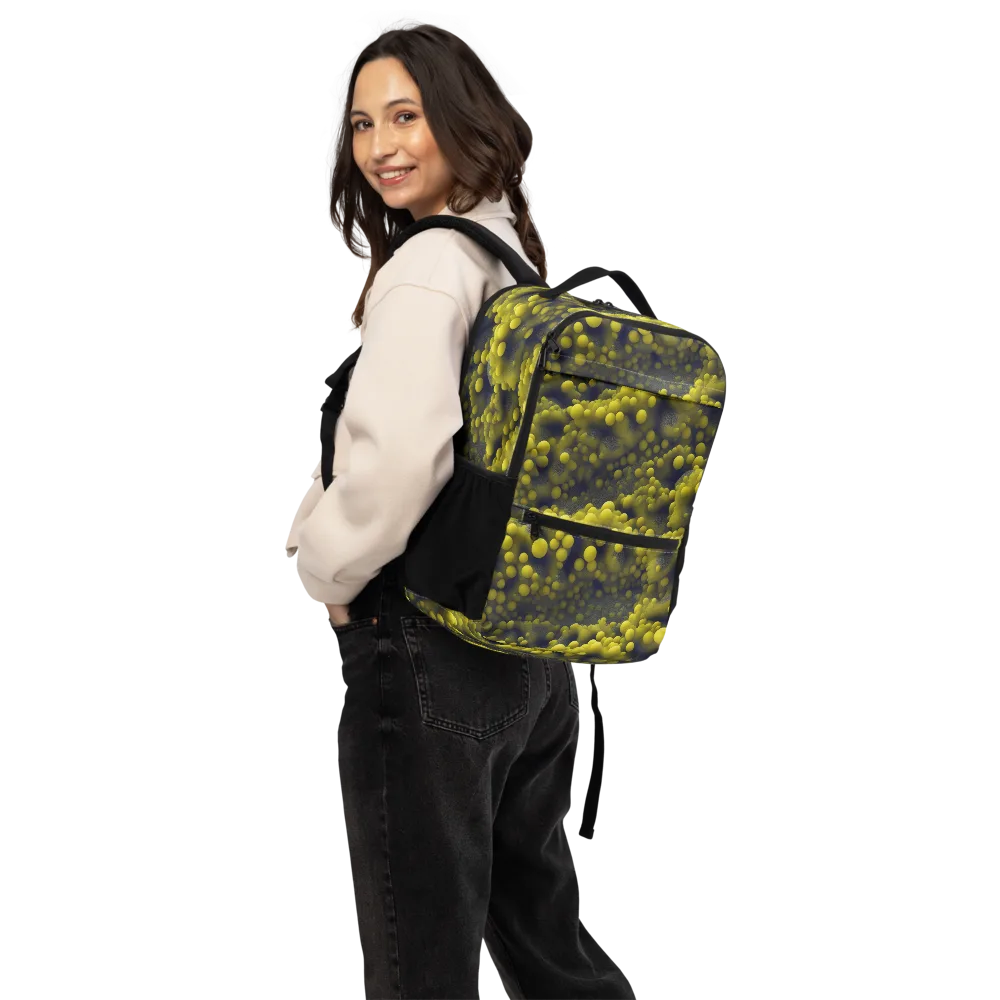 Citron Nebula on Utility Backpack — Back