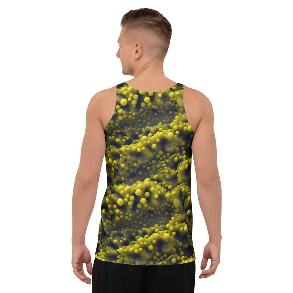 Citron Nebula on Men's Tank Top — Back