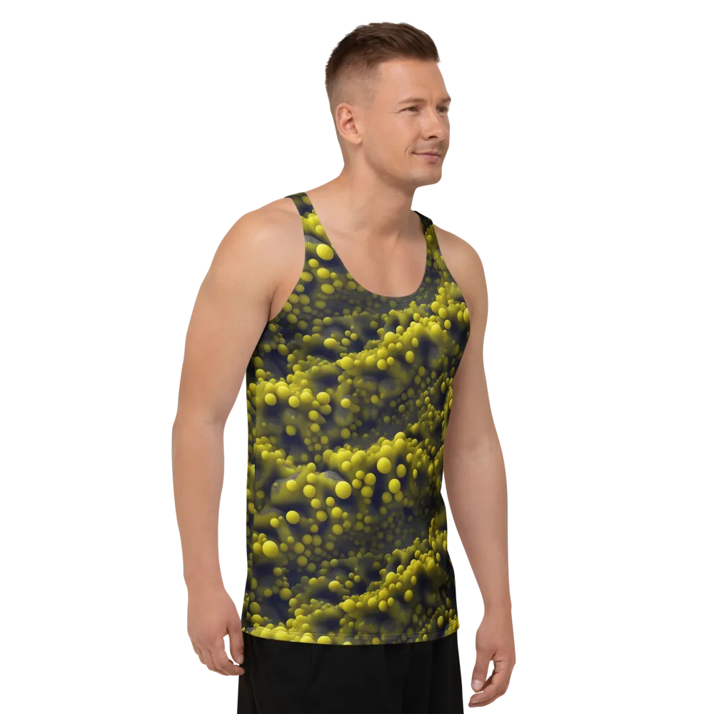 Citron Nebula on Men's Tank Top — Right Front