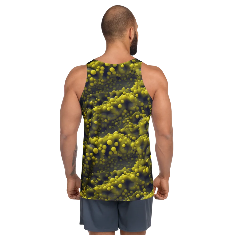Citron Nebula on Men's Tank Top — Back