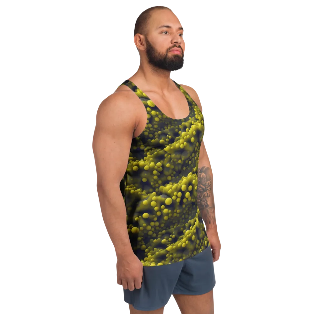 Citron Nebula on Men's Tank Top — Right Front