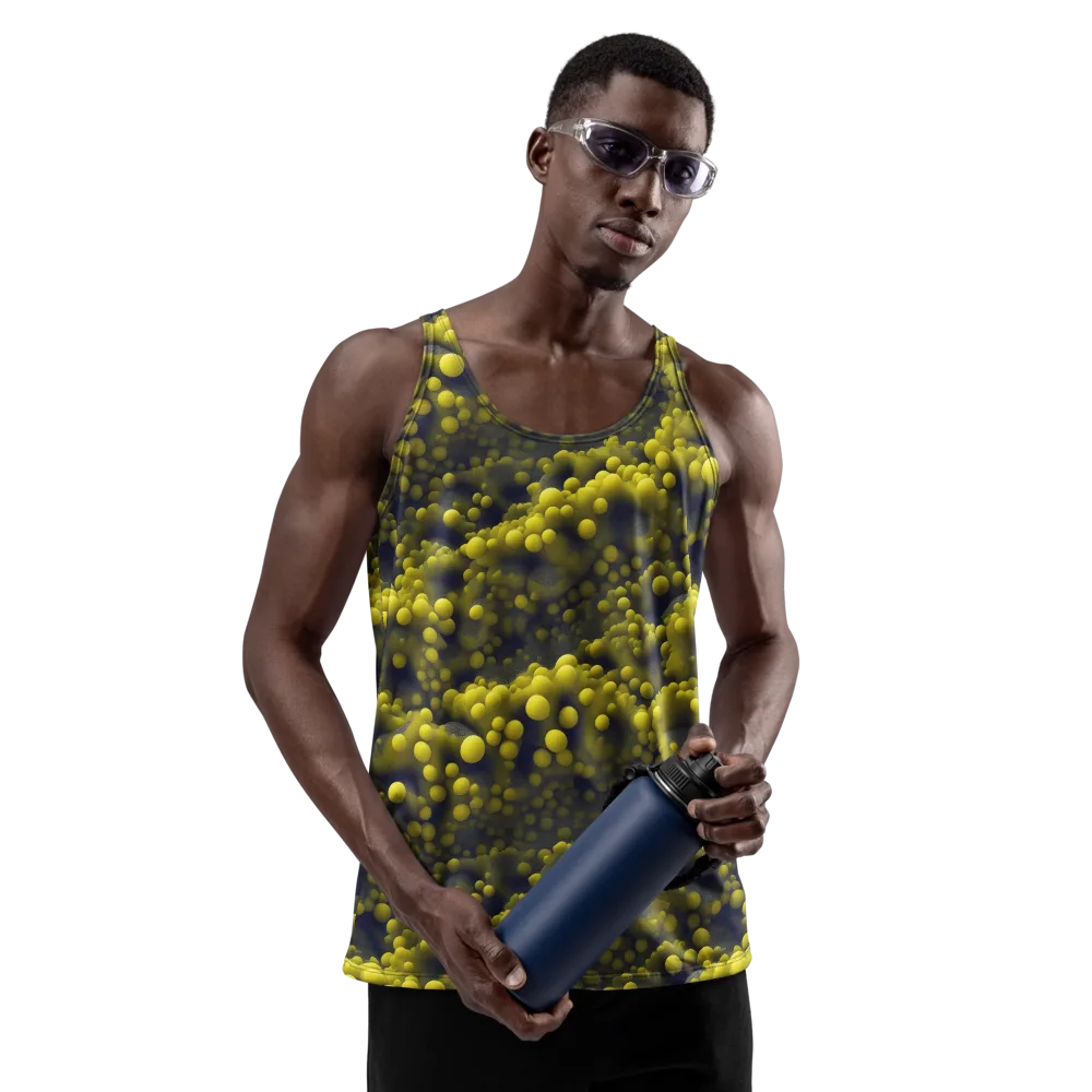 Citron Nebula on Men's Tank Top — Front