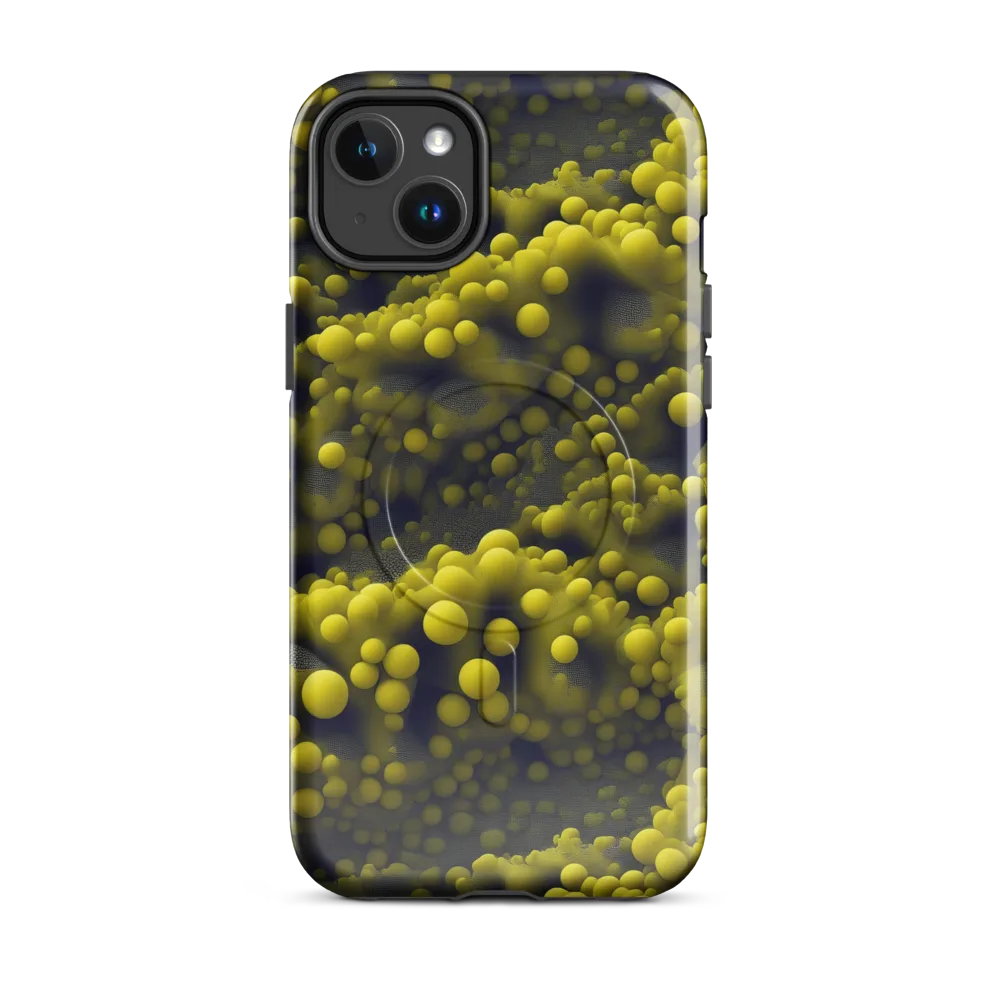 Citron Nebula on MagSafe Tough Case for iPhone® — Front