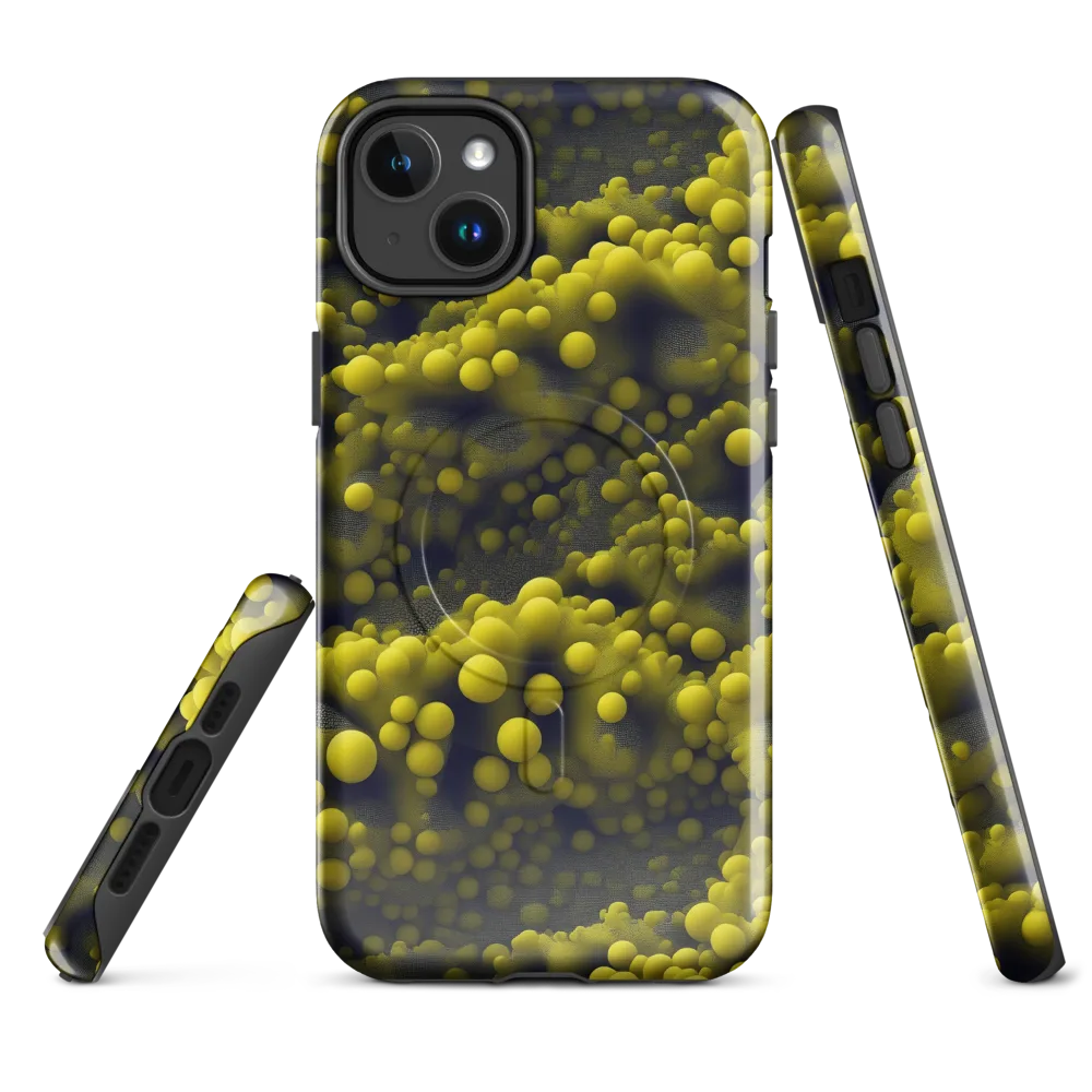 Citron Nebula on MagSafe Tough Case for iPhone® — Front