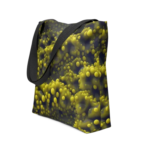 Citron Nebula on a Tote Bag