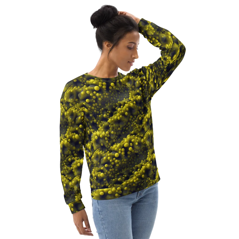 Citron Nebula on Sweatshirt — Right Front