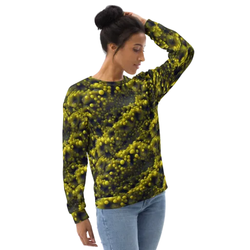 Citron Nebula on a Sweatshirt