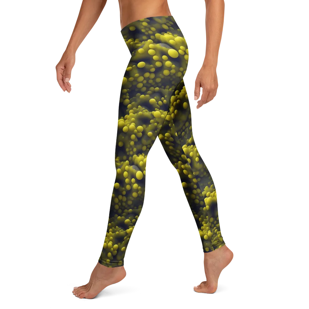 Citron Nebula on Leggings — Left