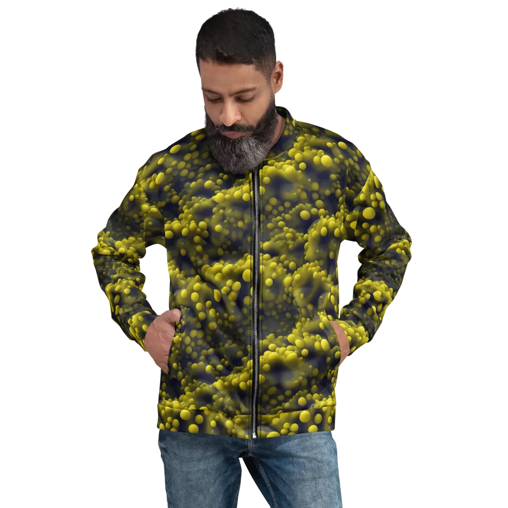 Citron Nebula on Bomber Jacket — Front
