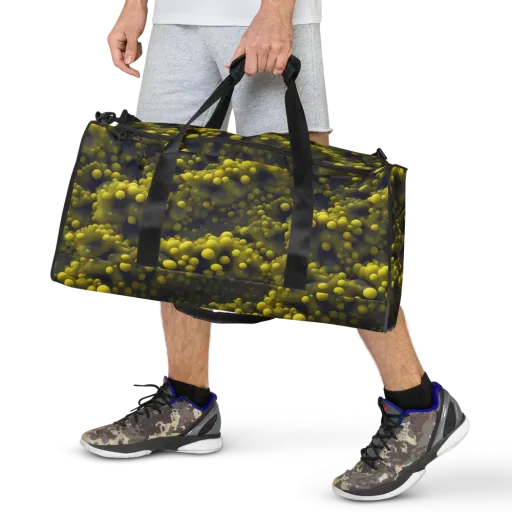 Citron Nebula on a Duffle Bag