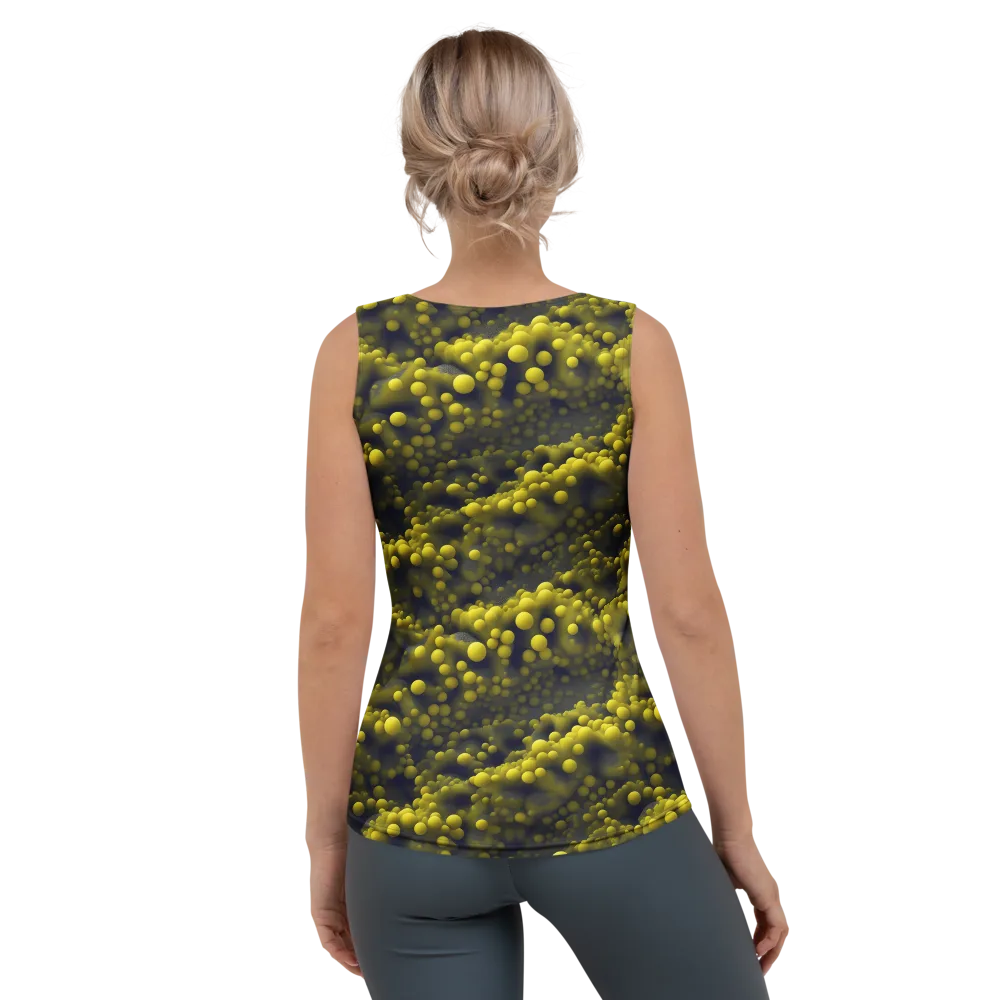 Citron Nebula on Women's Tank Top — Back