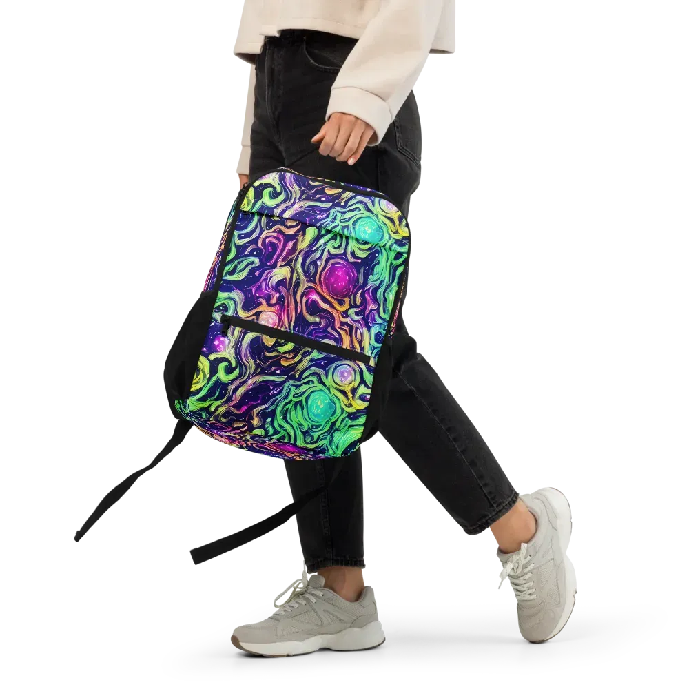Stellar Psychedelia on Utility Backpack — Front