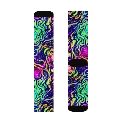 Stellar Psychedelia on a Socks