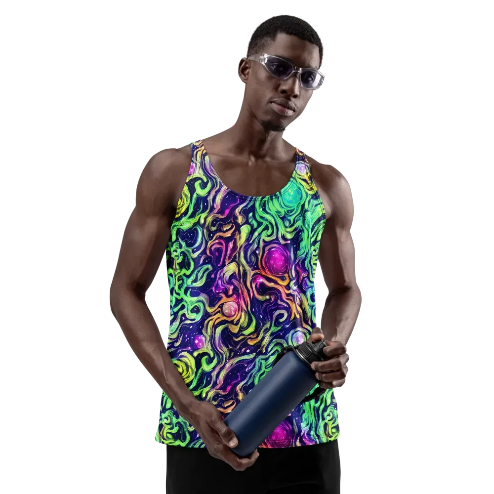 Stellar Psychedelia on Men's Tank Top — Front
