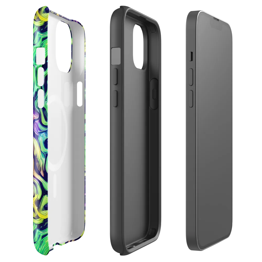 Stellar Psychedelia on MagSafe Tough Case for iPhone® — Front
