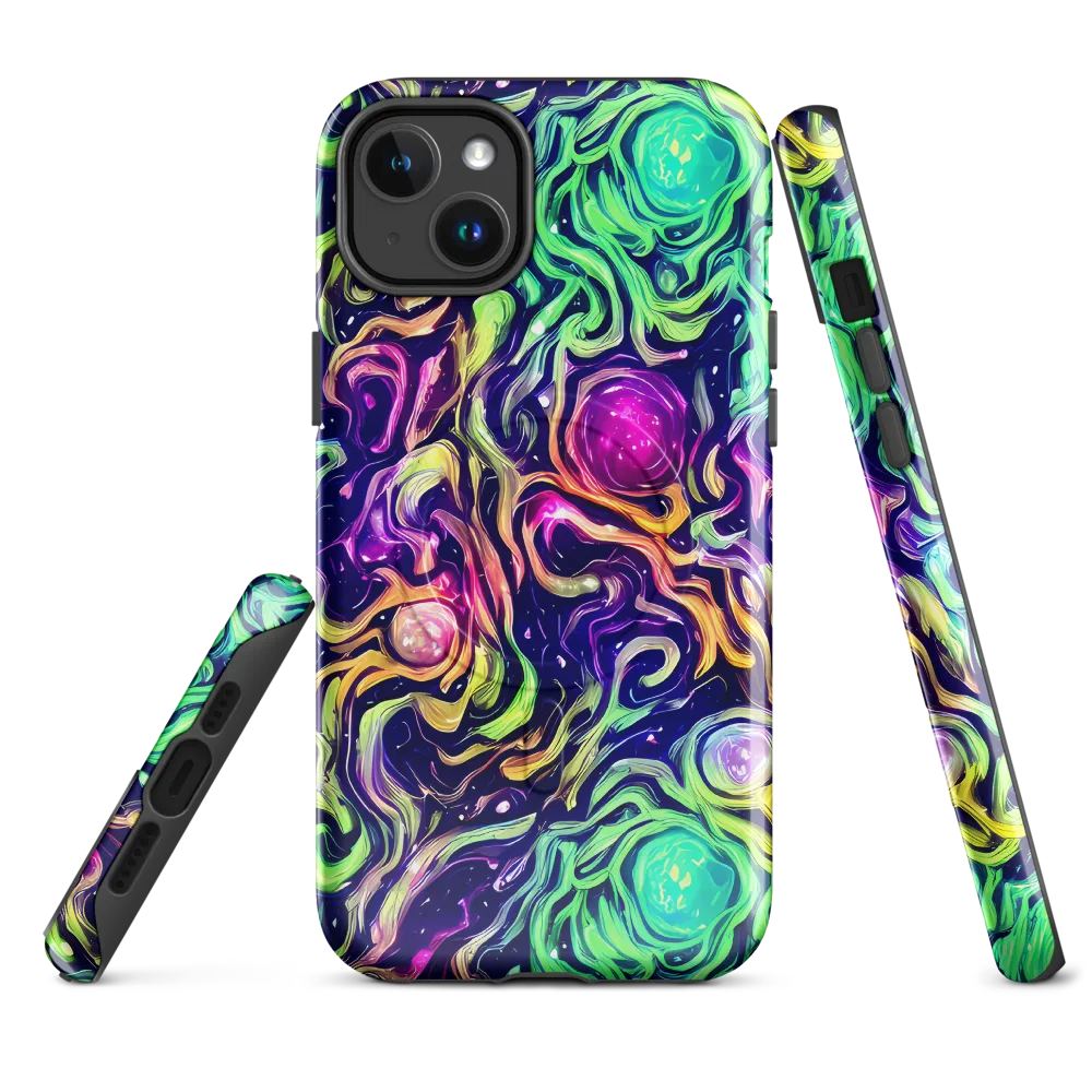 Stellar Psychedelia on MagSafe Tough Case for iPhone® — Front