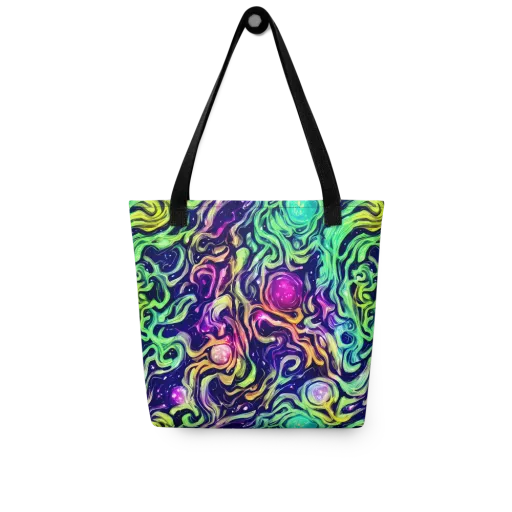 Stellar Psychedelia on a Tote Bag