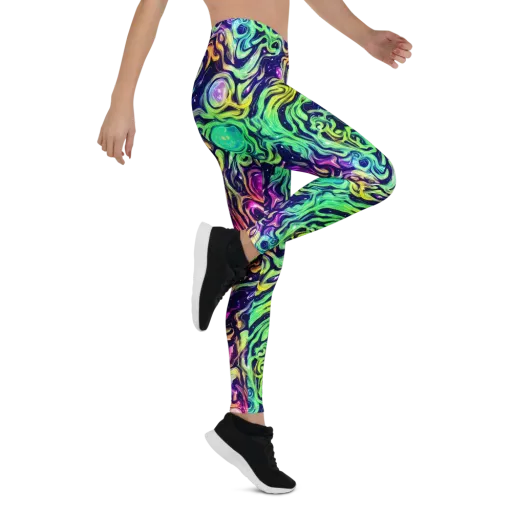 Stellar Psychedelia on a Leggings