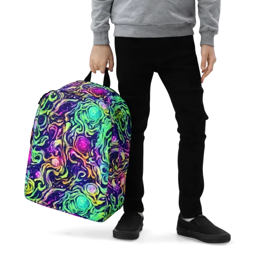Stellar Psychedelia on a Minimalist Backpack