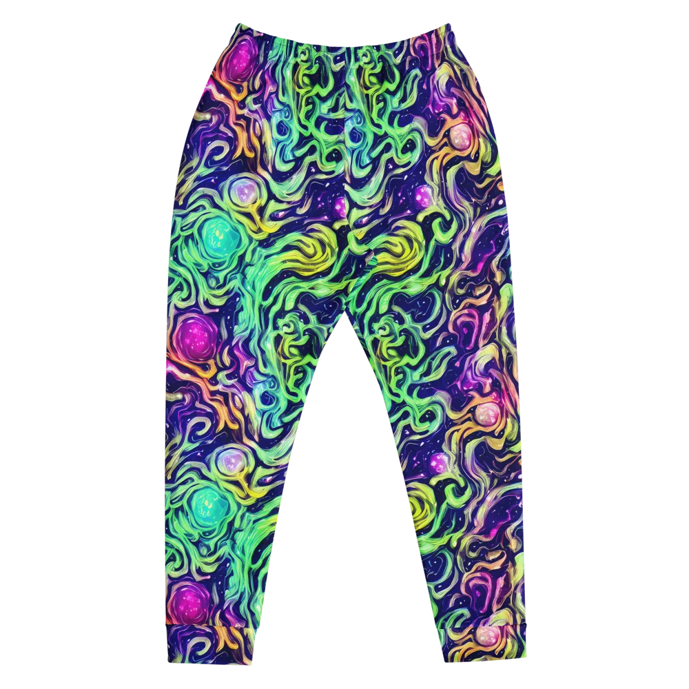 Stellar Psychedelia on Men's Joggers — Front