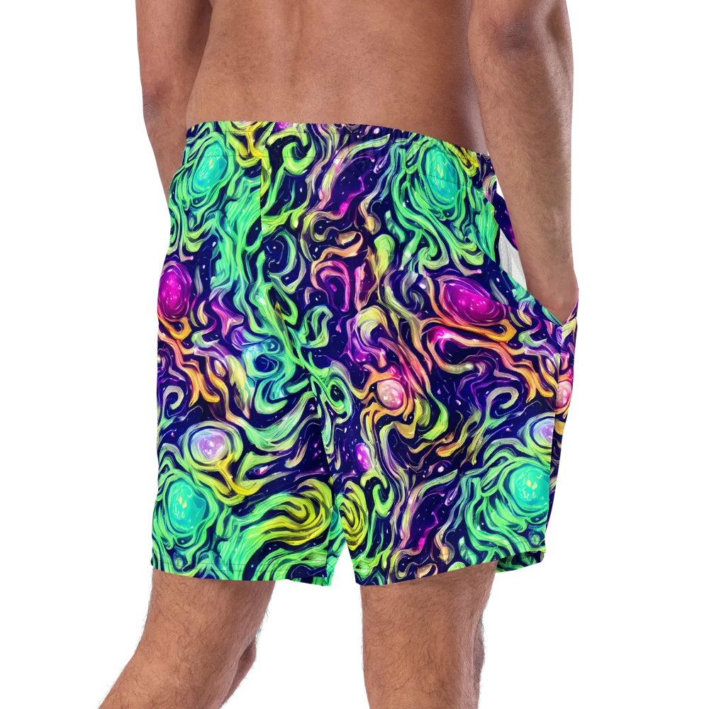 Stellar Psychedelia on Swim Trunks — Right Back