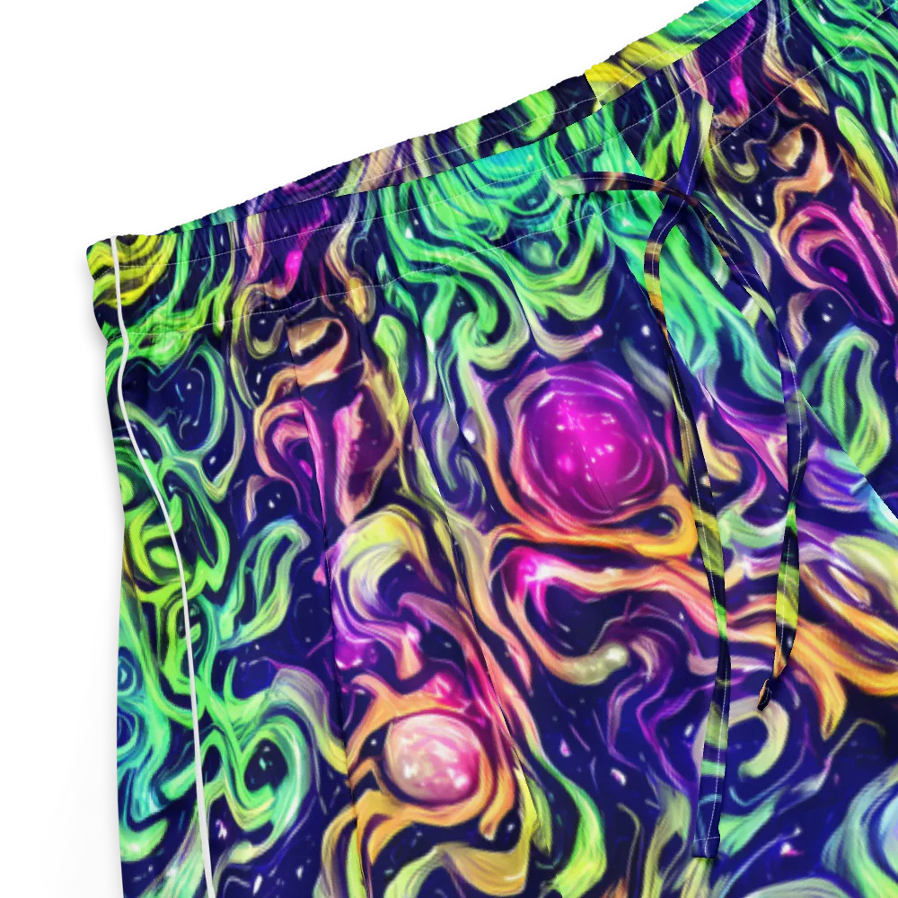 Stellar Psychedelia on Women's Pajama Shorts — Product details
