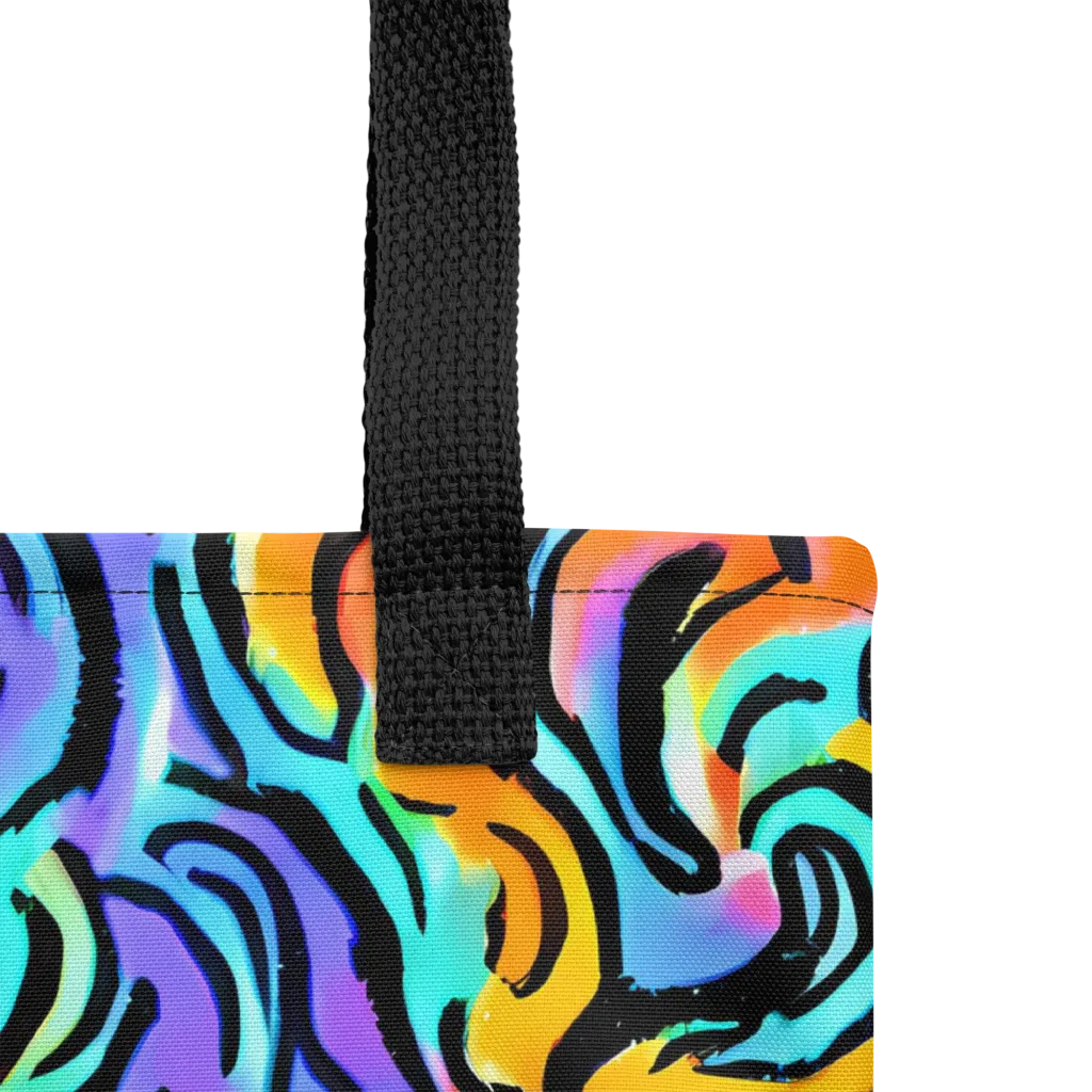 Hypercolor Waves on Tote Bag — Product details