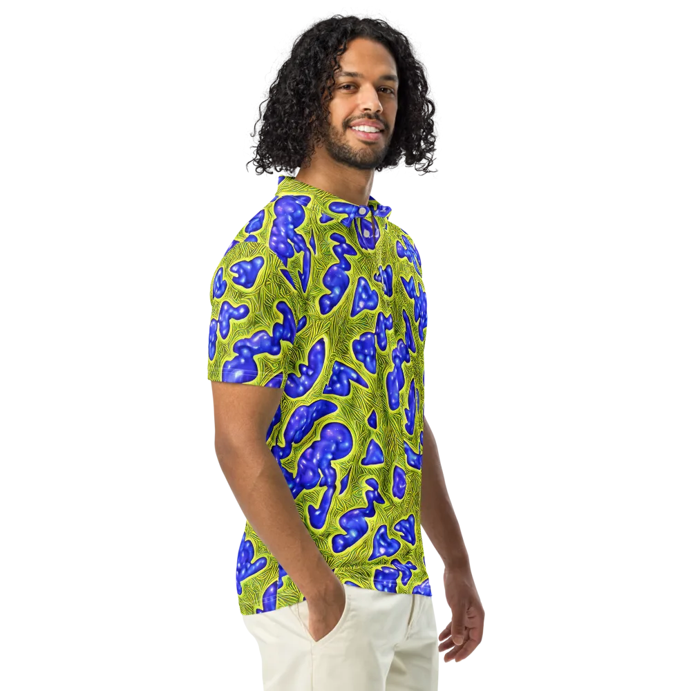 Blue Matter on Men's Slim Fit Polo Shirt — Right Front
