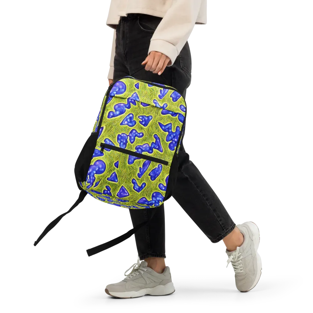 Blue Matter on Utility Backpack — Front