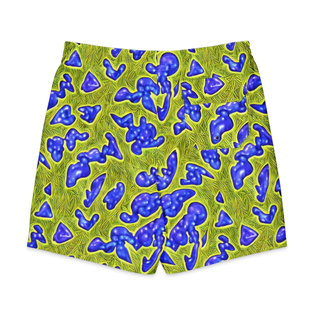 Blue Matter on Men's Board Shorts — Back