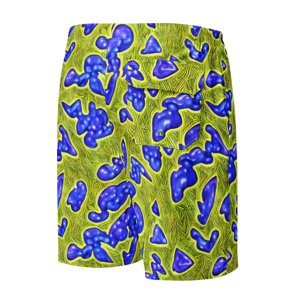 Blue Matter on Men's Board Shorts — Back