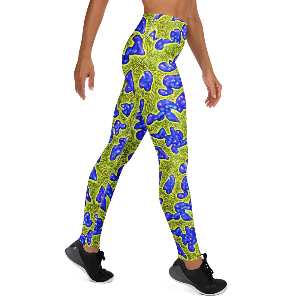 Blue Matter on Yoga Leggings — Right