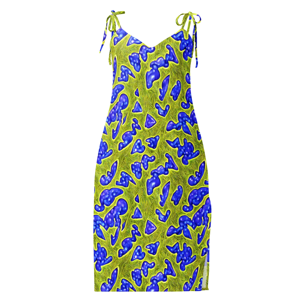 Blue Matter on Slip Dress — Front