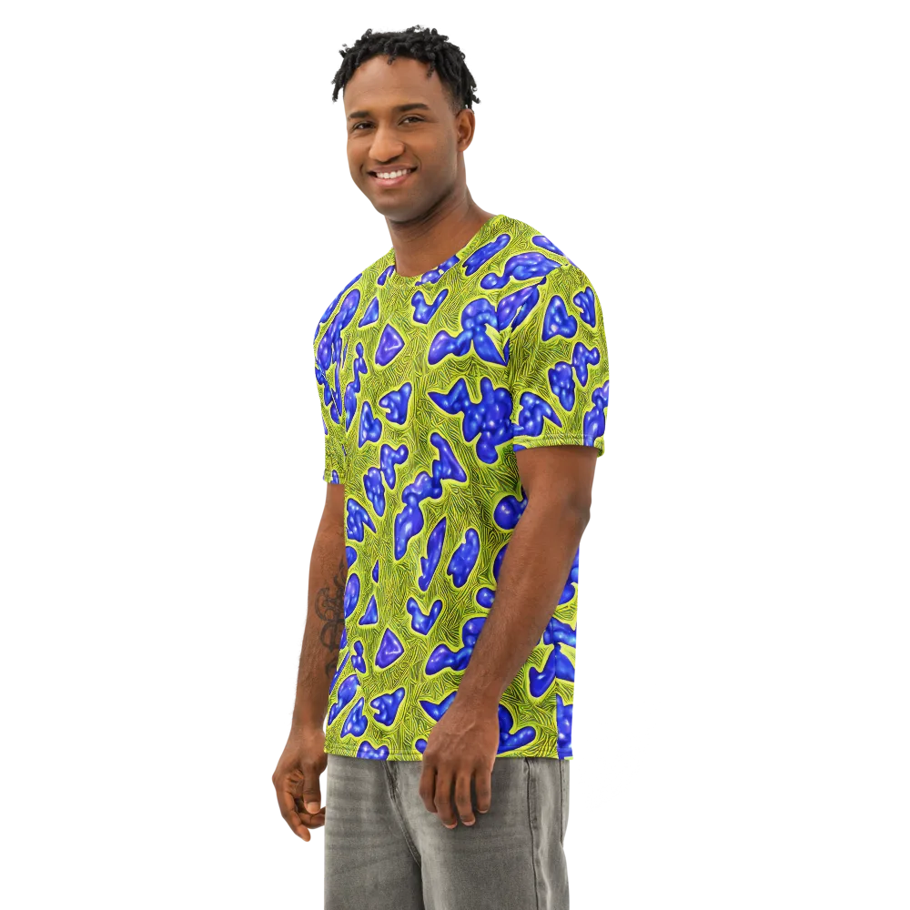 Blue Matter on Men's Cotton Crew Neck T-Shirt — Left Front
