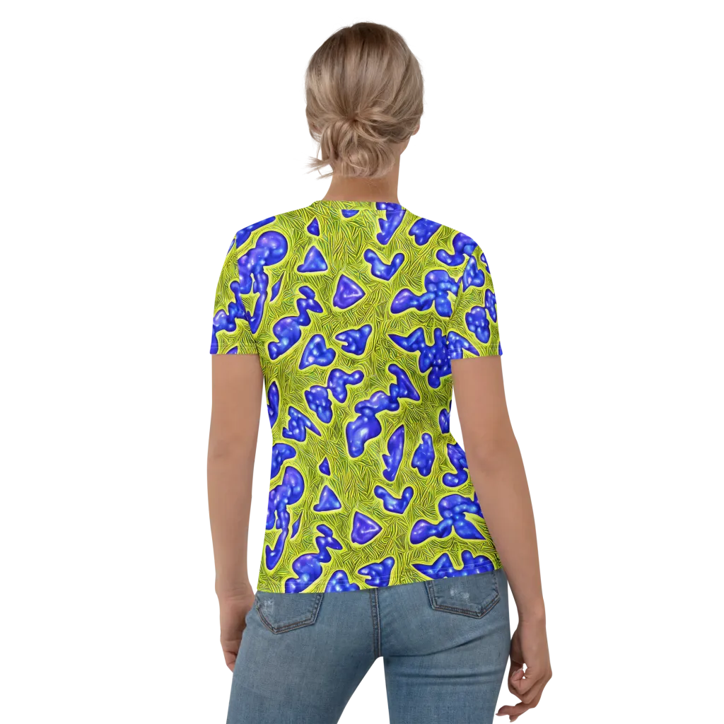 Blue Matter on Women's Crew Neck T-Shirt — Back