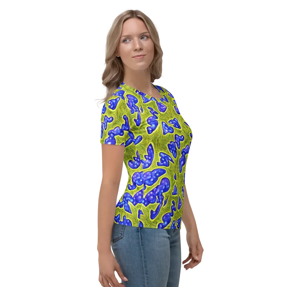 Blue Matter on Women's Crew Neck T-Shirt — Right