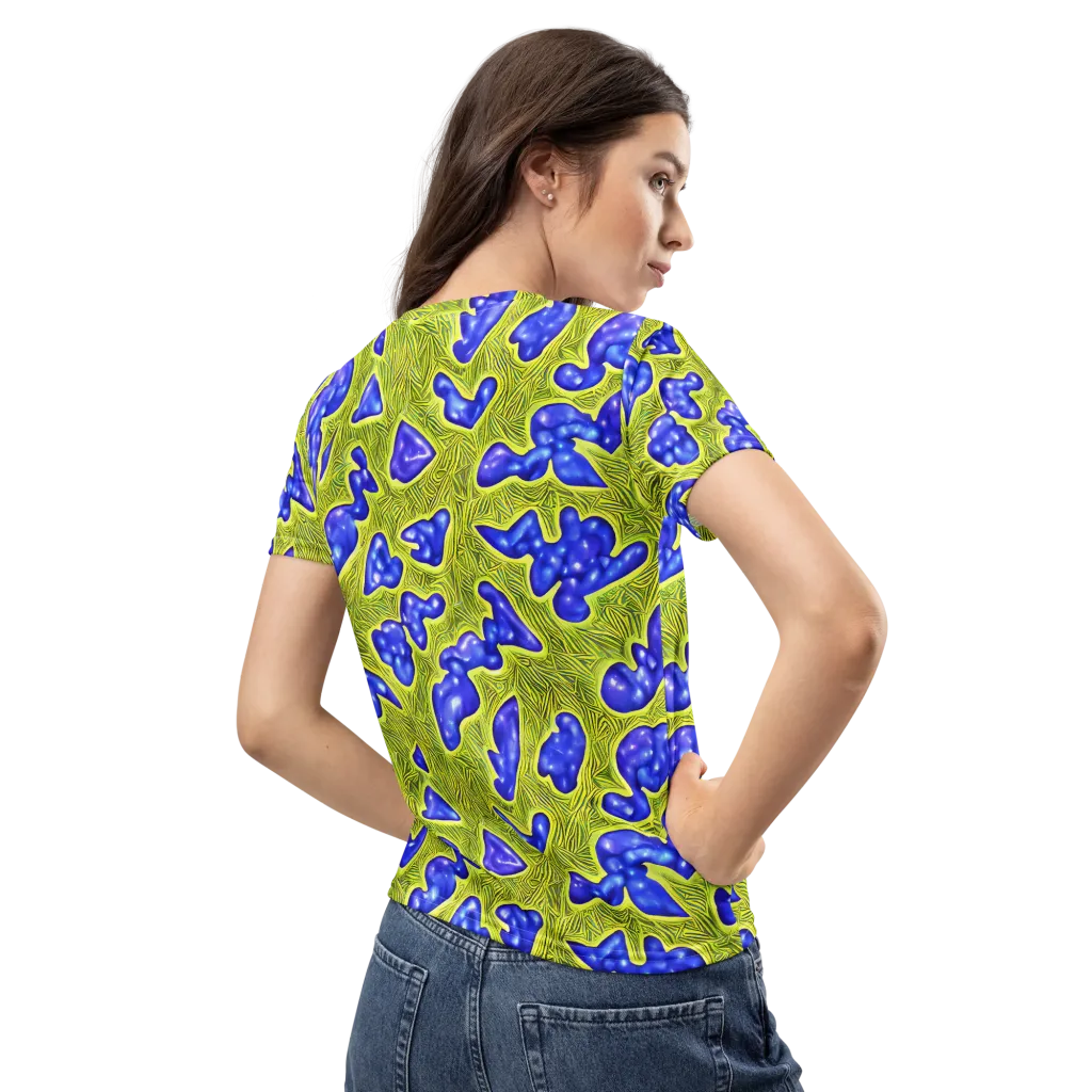 Blue Matter on Women's Crew Neck T-Shirt — Back