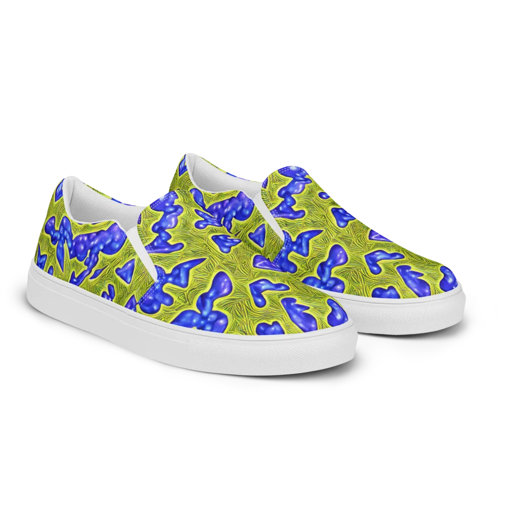 Blue Matter on Women's Slip-On Canvas Shoes — Right Front
