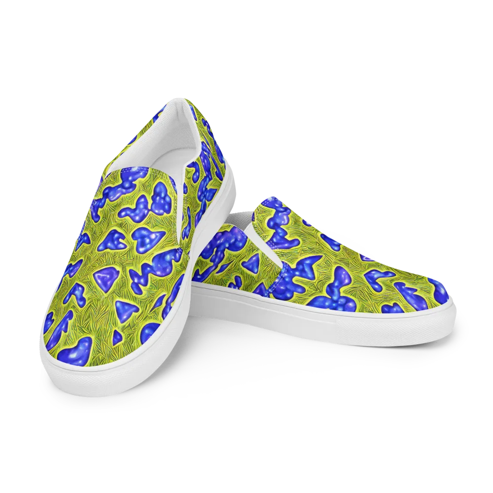 Blue Matter on Women's Slip-On Canvas Shoes — Left Front